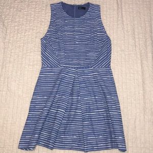 GAP Striped A-Line Dress